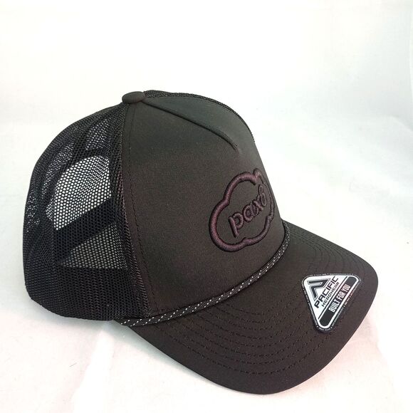 PAX 8 Strapback Hat Cap Black Otto Cloud Services 6 Panel - Picture 2 of 7